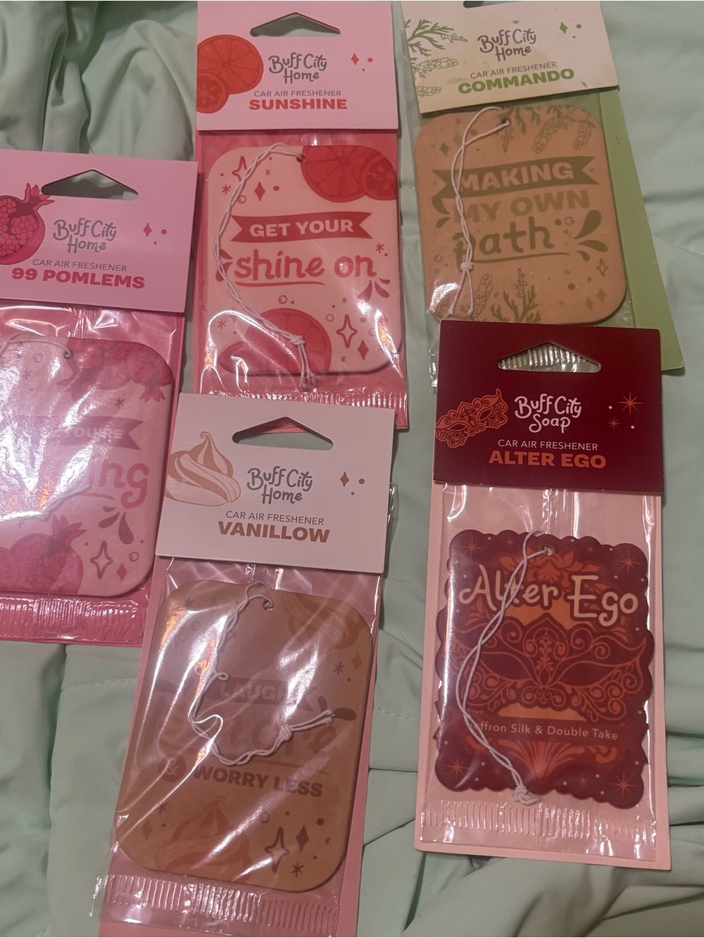 Assorted Scented Car Air Freshener -  Choose ONE SCENT
